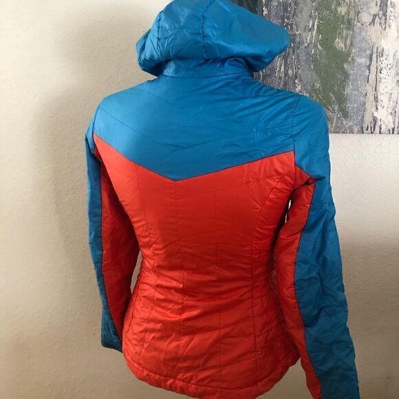 J Lindeberg W ALASKA LINER PERTEX Puffer Jacket Red/White/Blue - Picture 2 of 13